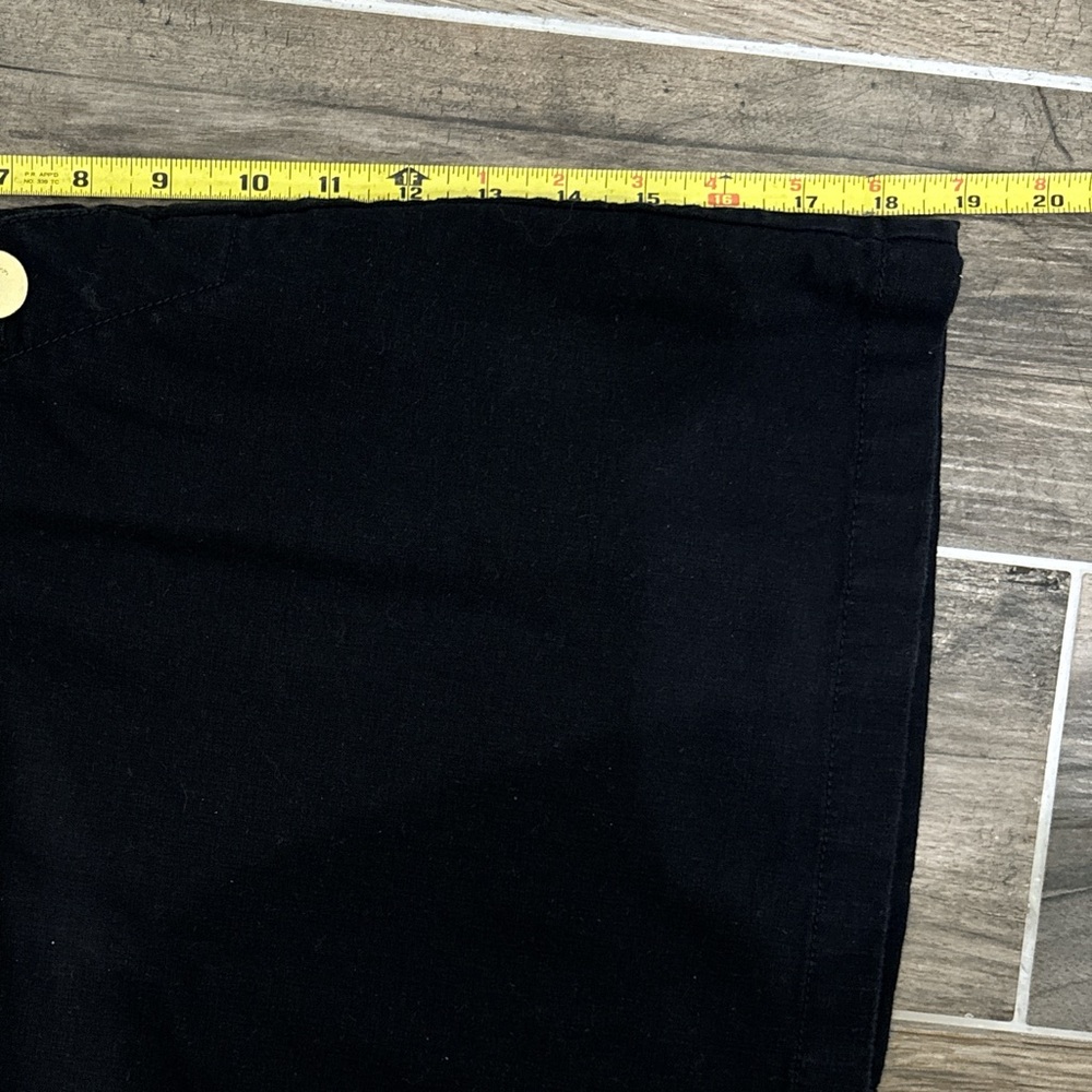 Loft black skirt with gold buttons - Picture 8 of 8